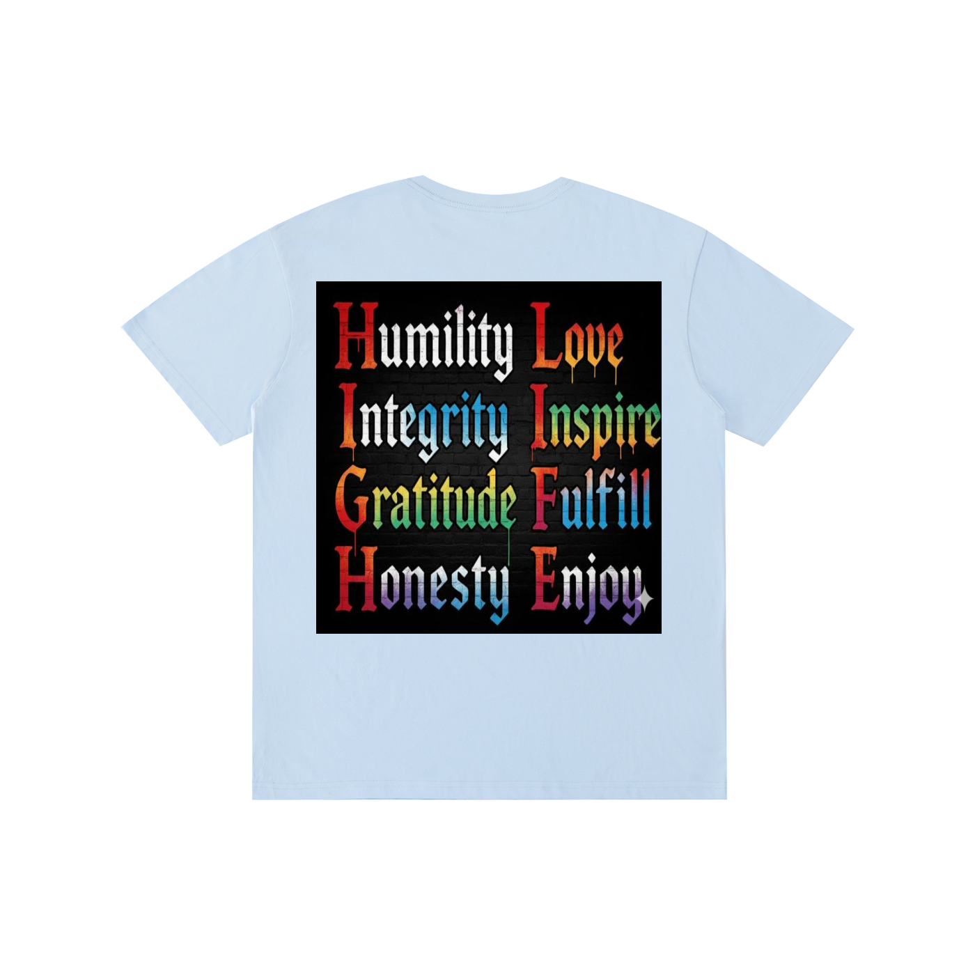 "The Original" SobrHIGHetyLIFE Tee - Skeleton Heart & Recovery Values | 100% Pure Cotton