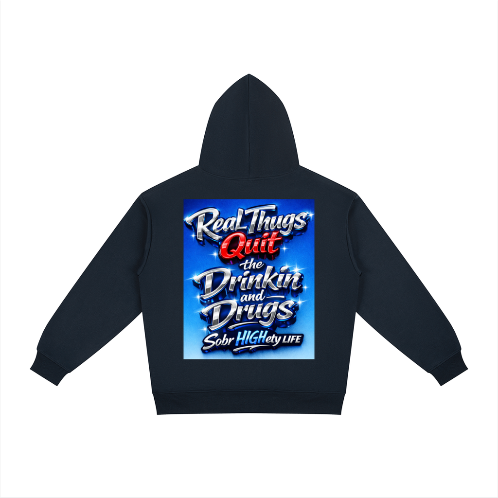 Real thugs quit drinkin' and drugs|SobrHIGHetyLIFE is the new "gangsta"