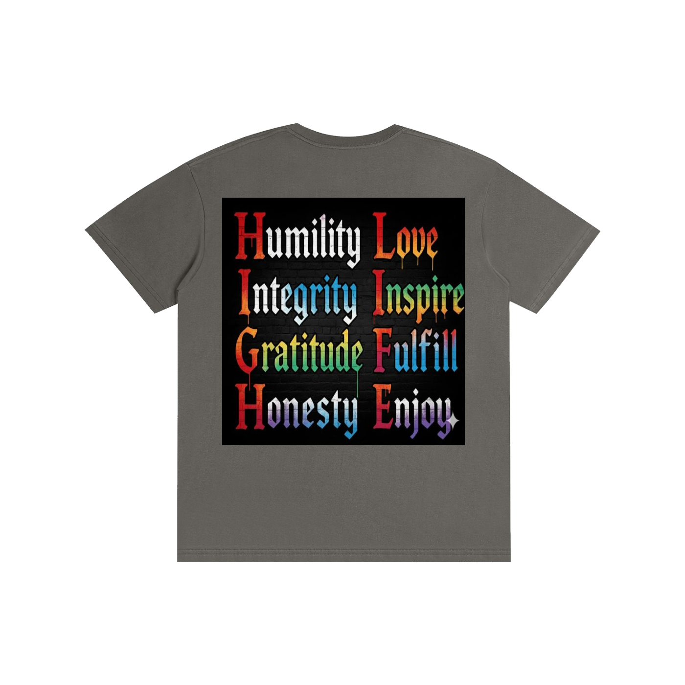 "The Original" SobrHIGHetyLIFE Tee - Skeleton Heart & Recovery Values | 100% Pure Cotton
