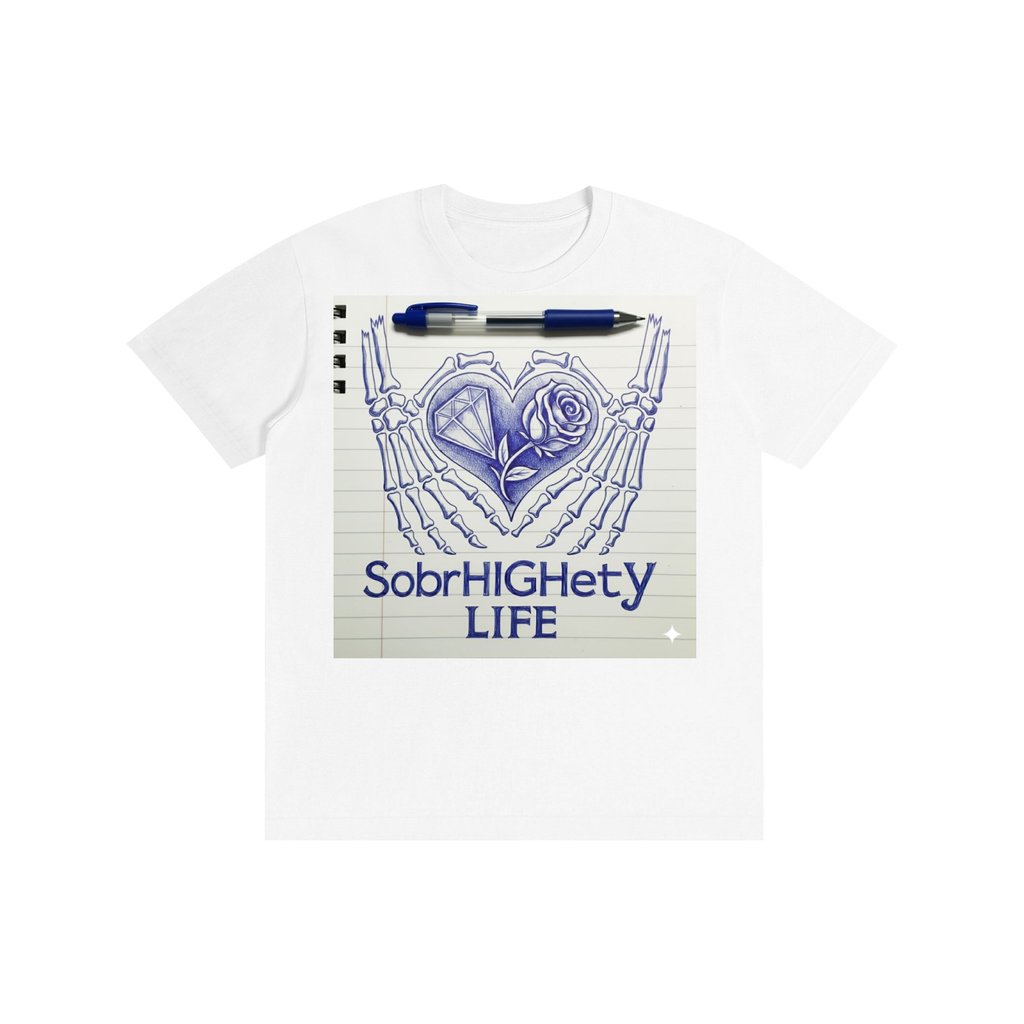 Blue ink Sketch|SobrHIGHetyLIFE pen sketch drawing