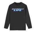 High Life Principles Long Sleeve | Blue Drip Sobriety Streetwear